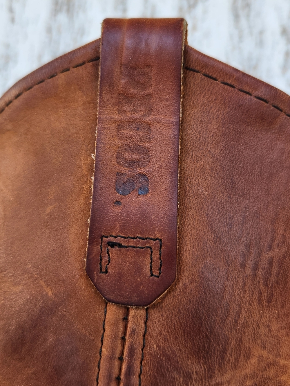 Red Wing Vintage "Pecos" Boots Brown Leather 1990's Western Work, Men's Size 10E - Picture 10 of 13